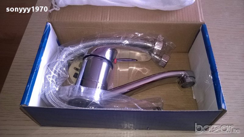 Italomix-смесител за плот мивка с меки връзки-нов, снимка 1