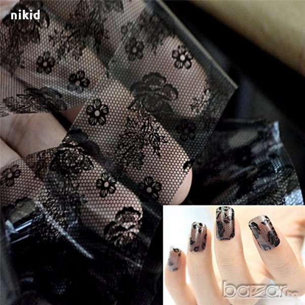 декорация декоративно фолио за нокти маникюр 3д, снимка 1