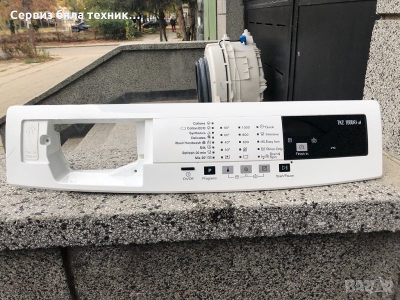 Продавам перфектна управляваща платка с предният панел  за пералня Siemens 7кг -1000 об., снимка 1