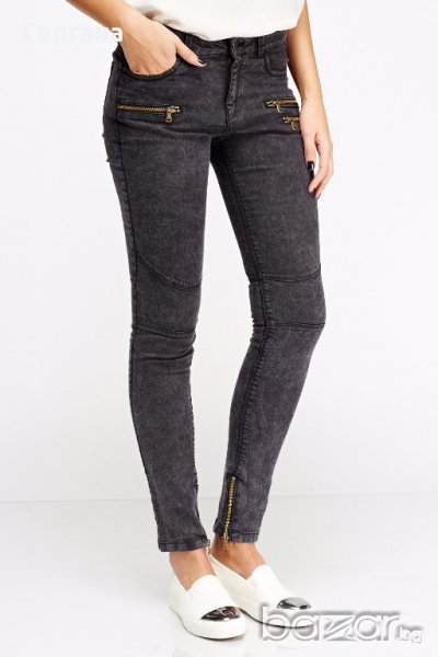 Нови черни скини дънки ALCOTT, снимка 1