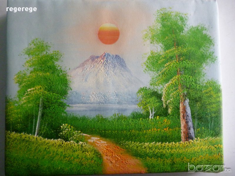 Картина "Утро" - маслени бои върху платно, снимка 1