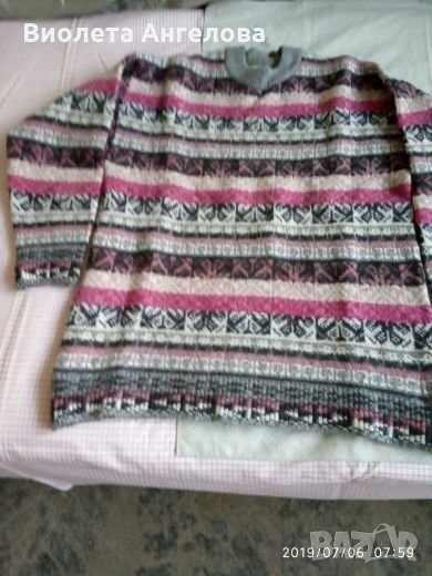 Зимен вълнен пуловер, снимка 1