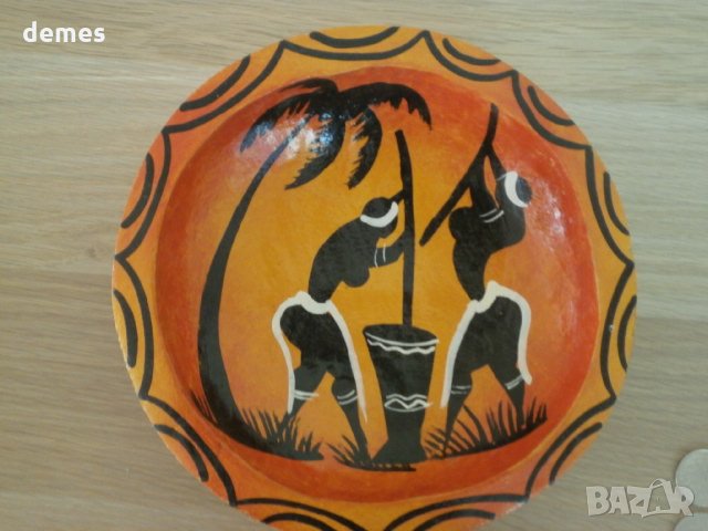 Рисувана купа от джакаранда , снимка 1