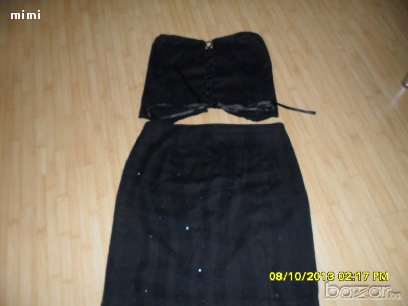 Костюм- сако, пола и бюстие, снимка 1