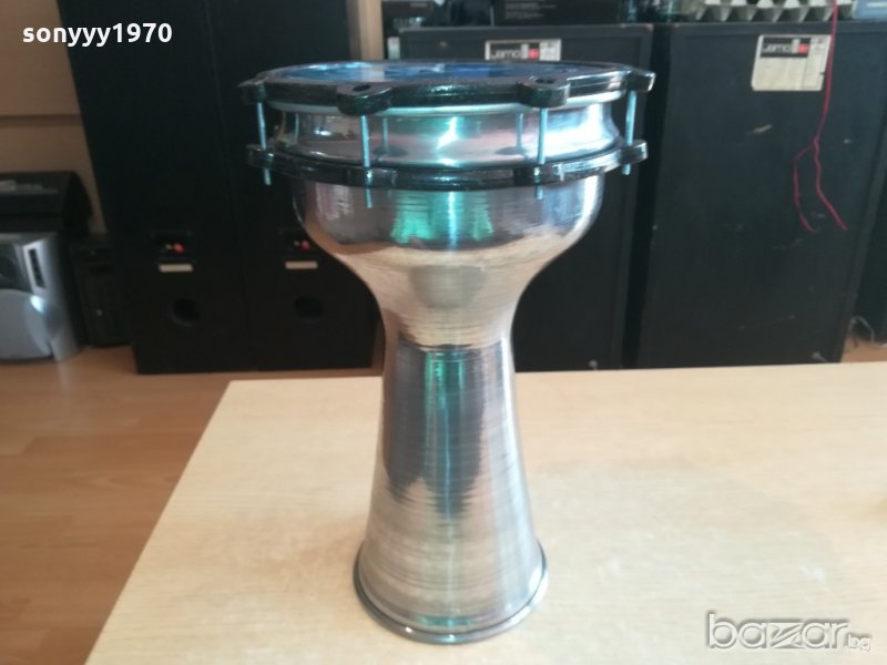 BIGG BASS-NEW FACE-НОВА тарамбука от сирия-голяма и алуминиева, снимка 1