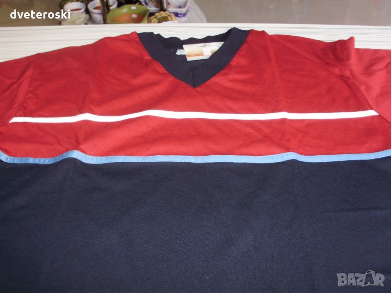 Мъжка пижама с къс ръкав 3ХЛ, снимка 1