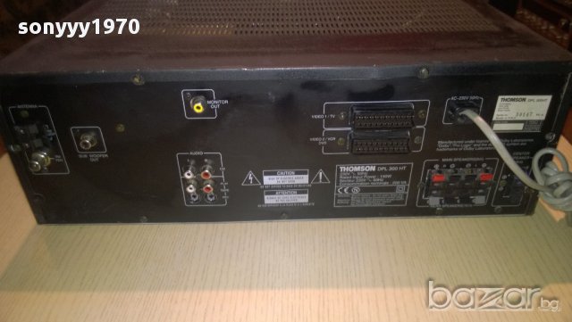 tompsan dpl300ht-200watts receiver-5 chanel-внос швеицария, снимка 18 - Ресийвъри, усилватели, смесителни пултове - 9282057