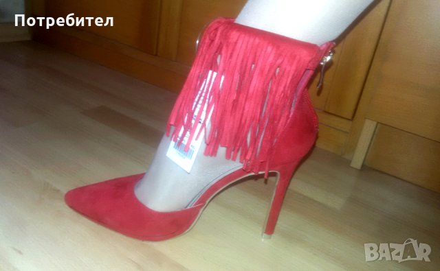 Дамски обувки Tendenz + подарък в червено =)