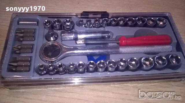 Комплект инструменти в кутия-24х11х4см-нови, снимка 4 - Аксесоари и консумативи - 17746199