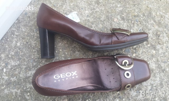 Нови обувки Geox  естествена кожа №35-36 , снимка 8 - Дамски обувки на ток - 22318155