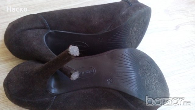 Graceland ,велурени  обувки с ток .18лв за двата чифта, снимка 11 - Други - 10535068
