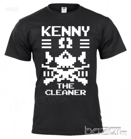 Тениска кеч WWE NJPW Kenny Omega The Cleaner Bullet Club
