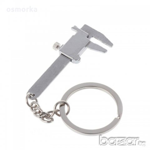 Шублер ключодържател метален 40мм 4см джобен"инструмент" нов, снимка 4 - Други ценни предмети - 14079367