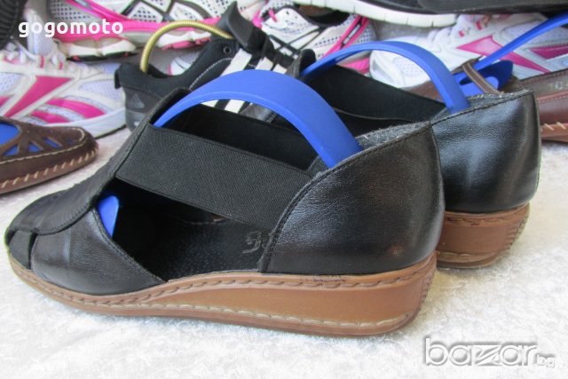 дамски сандали - rieker® original 37- 38 ANTISTRESS,100% естествена кожа,GOGOMOTO.BAZAR.BG®, снимка 14 - Сандали - 18353201