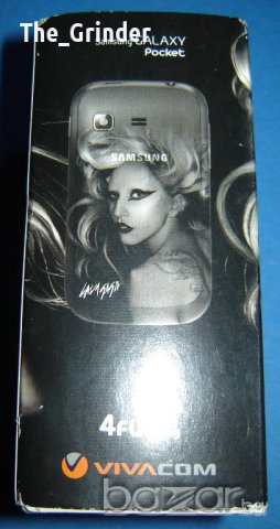 Продавам нов оригинален заден панел за Samsung Galaxy Pocket Gt-s5300 - Lady Gaga, снимка 4 - Samsung - 8996976