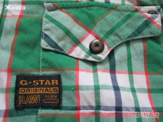 G-STAR лятна риза с къс ръкав., снимка 2 - Ризи - 21511822