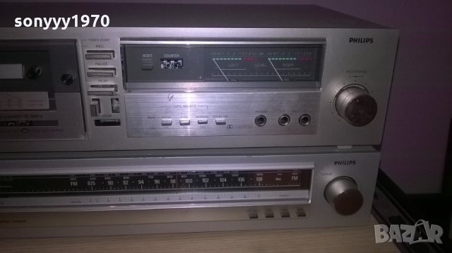 philips deck+philips tuner-внос швеицария, снимка 7 - Ресийвъри, усилватели, смесителни пултове - 24444519