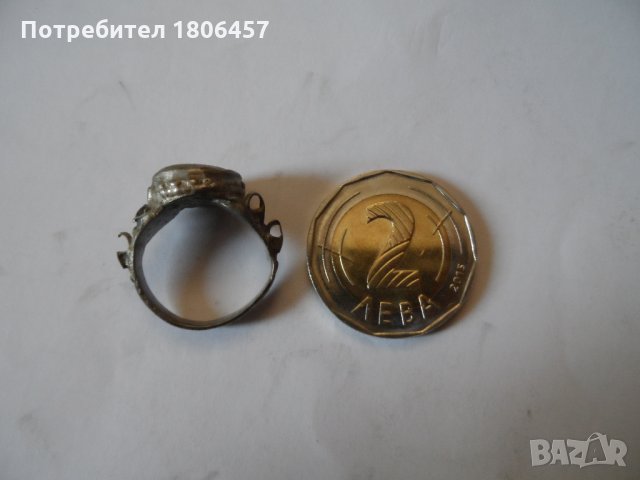 стар сребърен пръстен, снимка 13 - Антикварни и старинни предмети - 23800695