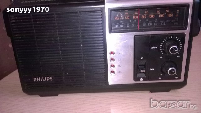 philips-retro radio-внос швеицария, снимка 5 - Ресийвъри, усилватели, смесителни пултове - 14639265