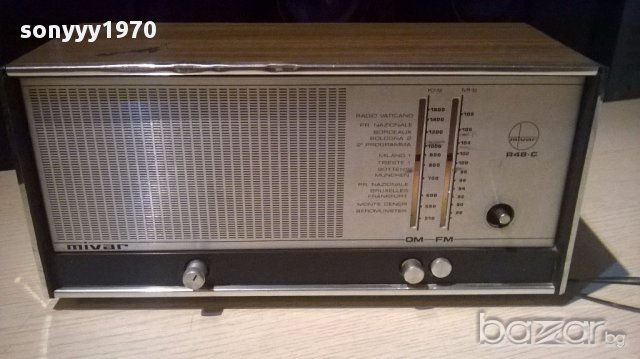 Mivar r-48c receiver-made in italy-внос швеицария