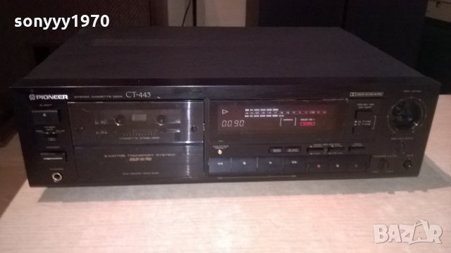 pioneer ct-443 stereo deck 2-motor-dolby hx pro & biass-japan