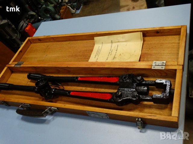 Ръчна преса за кабели , карбовка