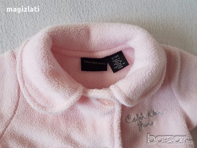 Поларено палтенце 0-3 месеца, снимка 2 - Бебешки рокли - 17185488