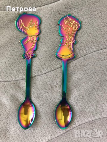 Комплект от 2 бр. лъжички – момиченце и момченце