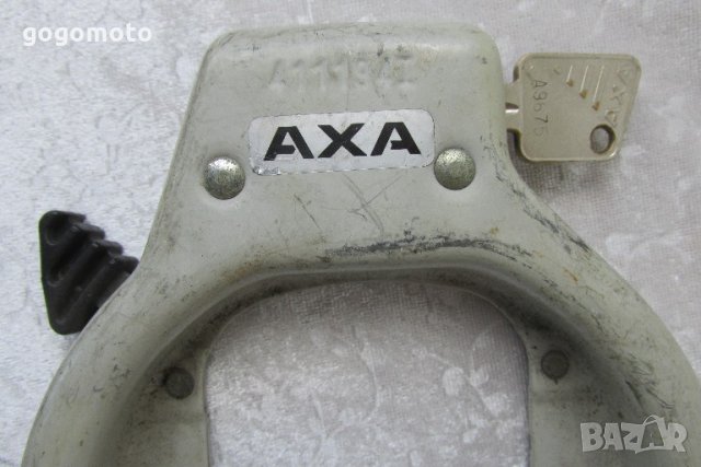 ключалка, стоманен вело катинар AXA LOCK подкова, висококачествен, вело куфар , GOGOMOTO., снимка 5 - Велосипеди - 22128789