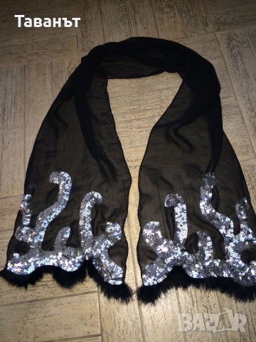 Шал с кожа Friis Company