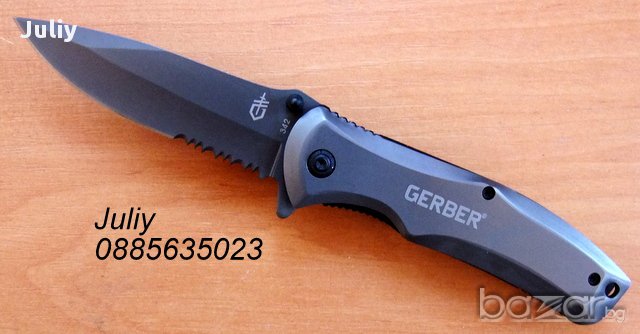 Сгъваем нож Gerber 342 / 342В /, снимка 2 - Ножове - 9383583