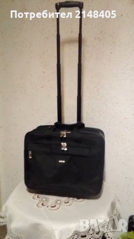 Бизнес чанта за лаптоп 16,4'' на колела SOLO, снимка 1 - Чанти - 24303454