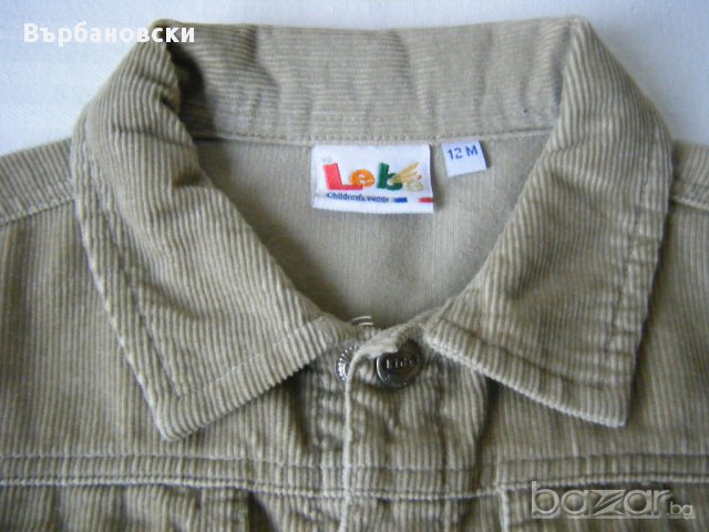 Джинсово бебешко яке , снимка 3 - Панталони и долнища за бебе - 17566936