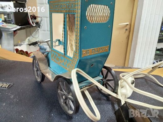 Стара нощна лампа автомобил , снимка 3 - Антикварни и старинни предмети - 21723495
