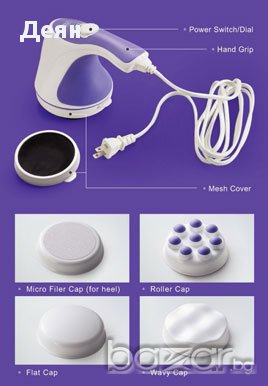 0250 Relax and Tone Антицелулитен и релаксиращ масажор, снимка 6 - Други стоки за дома - 17484062