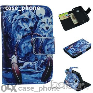 Нов флип кейс от кожа за LG L30 - разни, снимка 3 - Калъфи, кейсове - 11002318