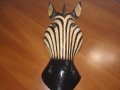 маска от дърво-зебра-31х13х6см-внос швеицария, снимка 3
