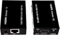 60M Active HDMI to LAN sender + LAN to HDMI receiver HDMI1.2, снимка 1 - Комплекти за видеонаблюдение - 22212684