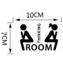 Шантав стикер за тоалетна Thinking room, снимка 6