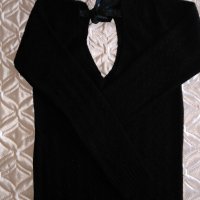 🌸Черен пуловер - С размер🌸, снимка 3 - Блузи с дълъг ръкав и пуловери - 20585927