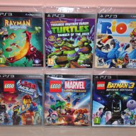 Нови игри.lego Marvel,rio,batman,movie,rayman Legends,ninja Turtles Ooze,ps3,костенурките Нинджа,пс3, снимка 1 - Игри за PlayStation - 10359061