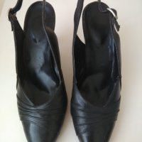 Сандали от естествена кожа, номер 37 в перфектно състояние  , снимка 2 - Дамски обувки на ток - 24952001