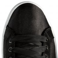 ПРОМО 🍊 PUMA № 38 🍊 Дамски обувки със сатениран ефект BLACK&SILVER нови с кутия, снимка 6 - Маратонки - 25358811