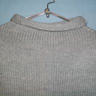 Дамски пуловер в сребърно сиво от вълна "W.Scena"®active / естествена вълна , снимка 6 - Блузи с дълъг ръкав и пуловери - 12232021