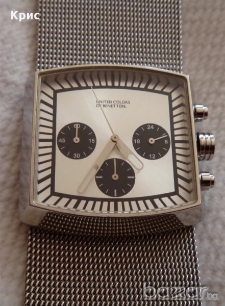 Нов! Ръчен часовник Бенетон UNITED COLORS OF BENЕTTON 7451902035 Хронограф Chronograph, снимка 1
