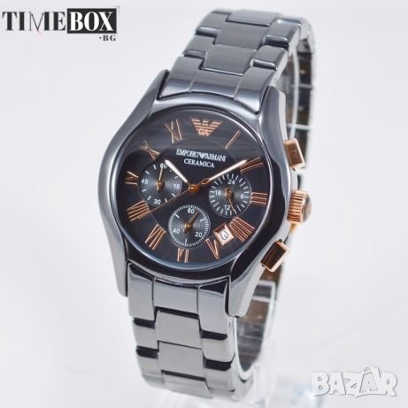 EMPORIO ARMANI Ceramica Chronograph AR1410. Нов мъжки часовник, снимка 1