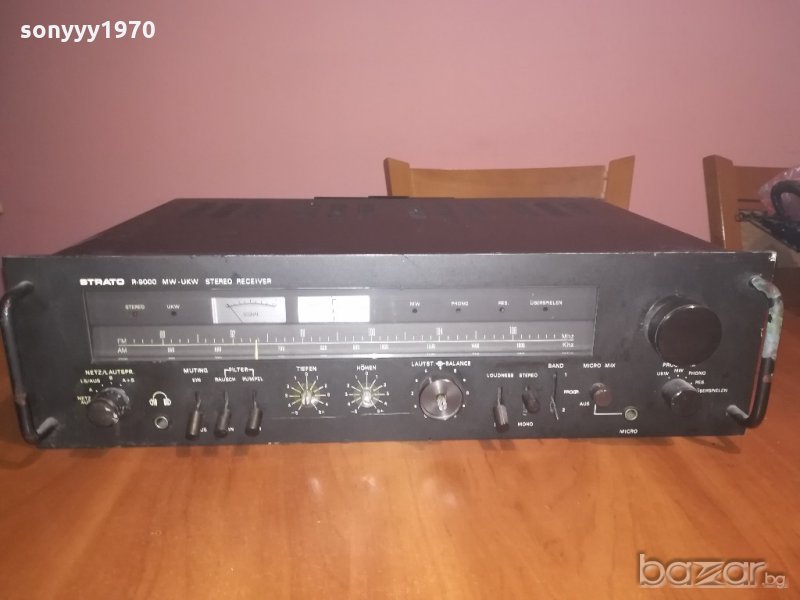 Strato stereo receiver-west germany-внос швеицария, снимка 1