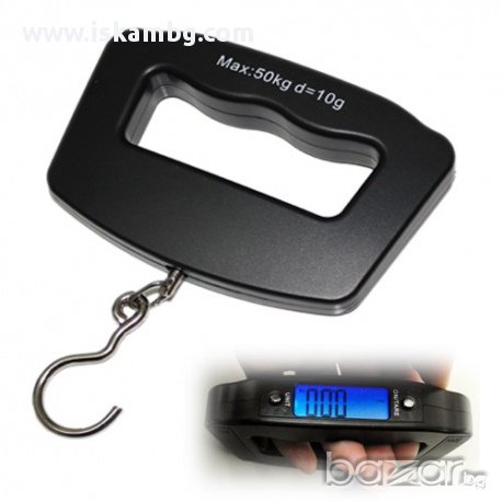Електронна везна за багаж до 50кг. - код 1141, снимка 1