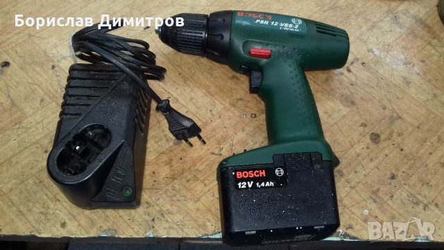 Продавам акомулаторен винтовет BOSCH PSR 12 VES-2, снимка 1 - Винтоверти - 25442373