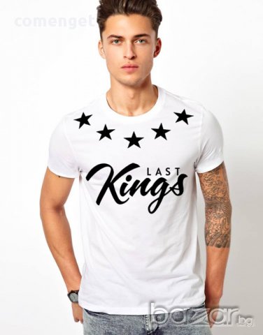 ХИТ! Мъжка тениска TYGA LAST KINGS SCRIPT! Поръчай модел по Твой дизайн!, снимка 2 - Тениски - 12138262